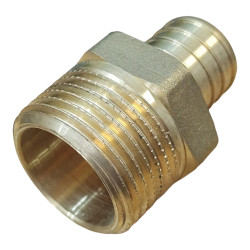 Racor recto con RM 1" X 1"
