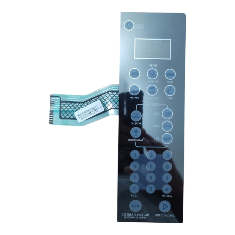 PANEL MENMBRANA MICROONDAS WHIRLPOOL WMS20CS PANEL MENMBRANA MICROONDAS WHIRLPOOL WMS20CS