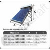 HTS-200 TERMO SOLAR200 LitrosAcero Inox. HEATCRAFT
