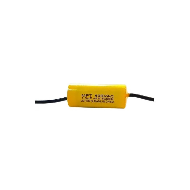 CAPACITOR 1,5 UF 400 VCA